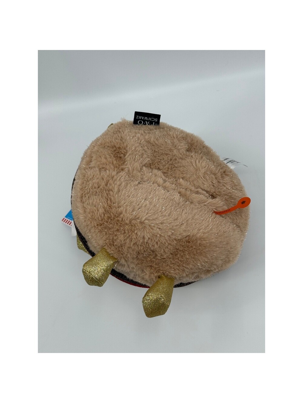 FAO Schwarz Glow Brights Plush LED With Sound Burger Stuffed Food Toy Brown - Picture 3 of 6